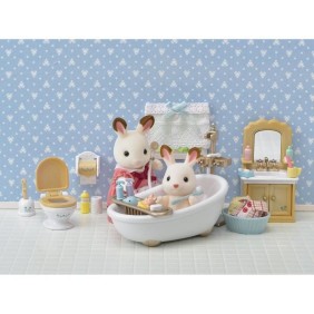 SYLVANIAN FAMILIES - 5286 - Le set salle de bain - Le village