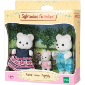 SYLVANIAN FAMILIES 5396 La Famille Ours Polaire - Les familles