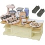 SYLVANIAN FAMILIES - Le meuble de cuisine et accessoires - Blanc - Chine - 3 ans et plus