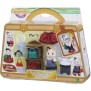 SYLVANIAN FAMILIES - La valisette de mode et grande soeur chat bicolore