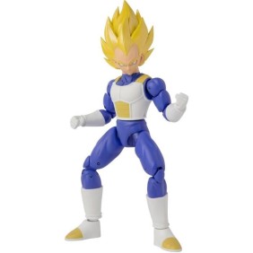 Figurine Dragon Ball Super - Super Saiyan Vegeta - 17 cm - 16 points d'articulation