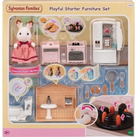 Set d'ameublement cosy cottage et maman - SYLVANIAN FAMILIES - 5449 - Mixte - A partir de 3 ans