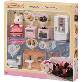 Set d'ameublement cosy cottage et maman - SYLVANIAN FAMILIES - 5449 - Mixte - A partir de 3 ans