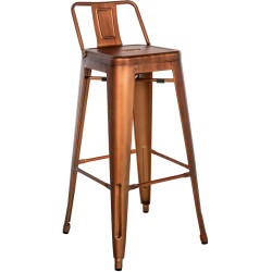 Tabouret de bar Mason cuivre