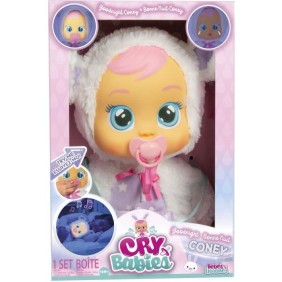 Veilleuse et berceuse Cry Babies - Good Night Coney - IMC TOYS - Blanc - Fille - 18 mois