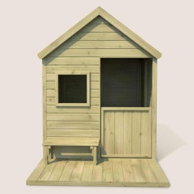 Maisonnette en bois traité pour enfants - Heidi