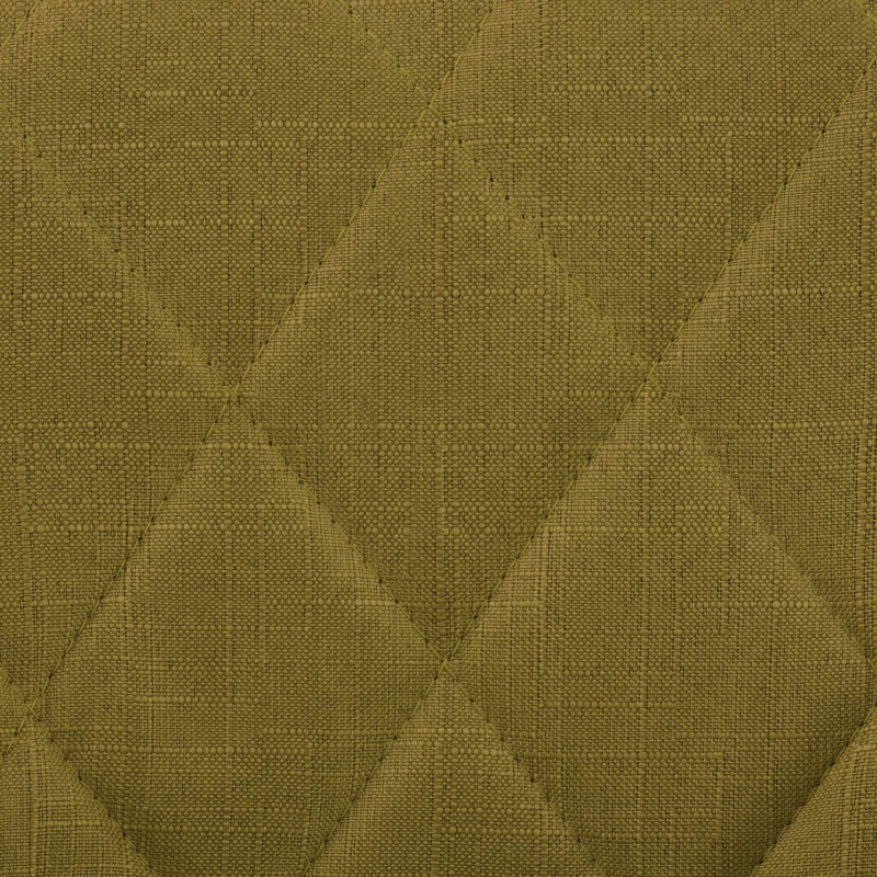 Taburete De Bar Lazio Tapizado En Tela Verde,Negro