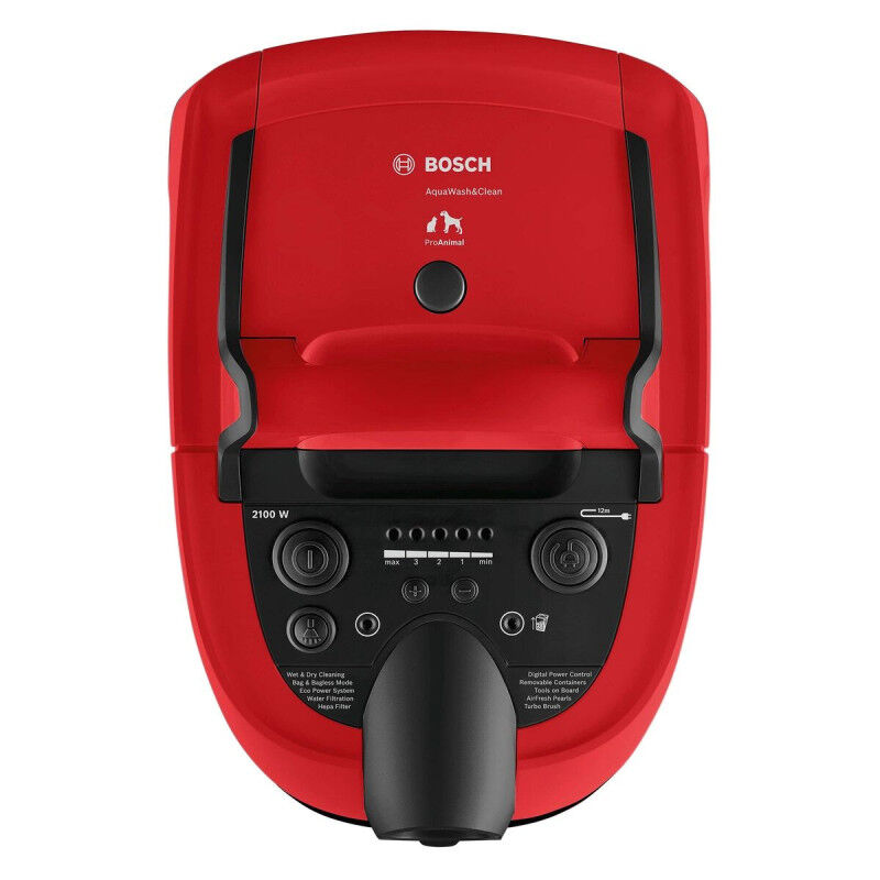 Aspirateur BOSCH BWD421PET Noir Rouge Noir/Rouge