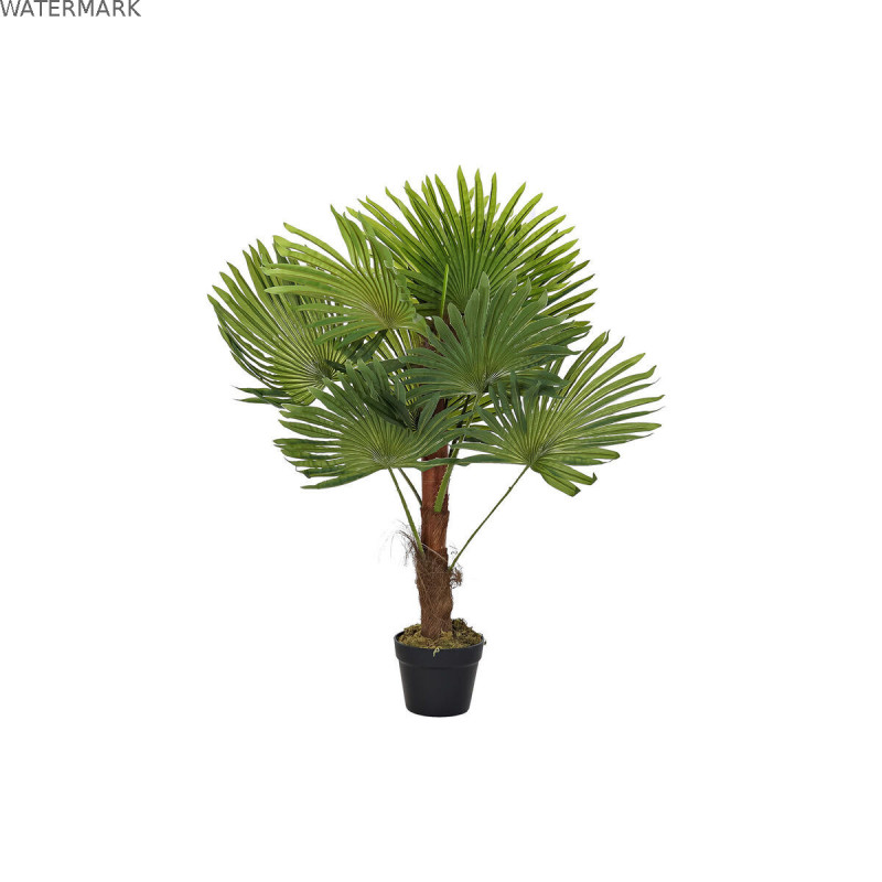 Plante décorative DKD Home Decor Palmier Vert PE (40 x 40 x 90 cm)