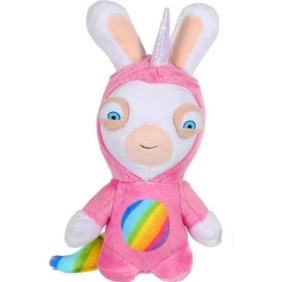 Gipsy Toys - Lapins Crétins Licorne - Lapicorne Rose Sonore - 18 cm