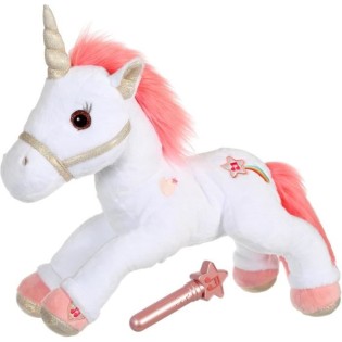 Gipsy Toys - Licorne Lica Bella Magique - 35 cm - Rose et Blanc