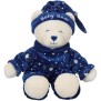 Gipsy Toys - Baby Bear Glow In The Dark - Peluche Pour Enfant - Brille Dans La Nuit - Vendue en Boîte Cadeau - 24 cm - Bleu - Be