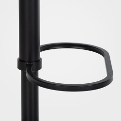 Tabouret de bar Damaso B velours marron