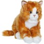 Gipsy Toys - Chat Mimiz Roux et Blanc - Peluche - 28 cm