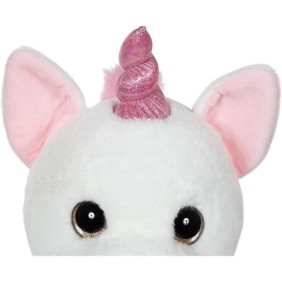 Peluche Licorne GIPSY - Puppy Eyes Pets 40 cm - Blanc - Pour Enfant des la Naissance