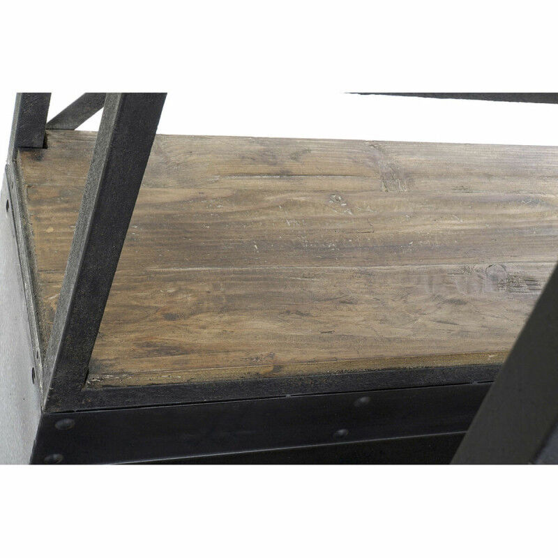 Tabouret de bar Lazio en velours noir