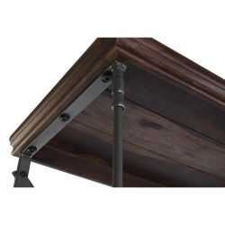 Étagère DKD Home Decor Sheesham Marron Brun foncé Gris clair Bois Métal 213 x 43 x 220 cm