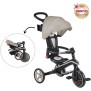 Tricycle évolutif EXPLORER 4 EN 1 PLIABLE - GLOBBER - Taupe - Draisienne - de 10 mois a 5 ans - Montage sans outils