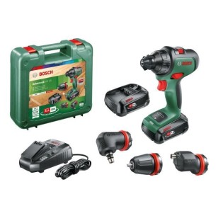 Perceuse-visseuse sans-fil Bosch - AdvancedDrill 18 (livrée avec 2 batteries, 1 chargeur, 3 mandrins) - PowerForAll