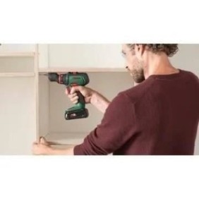 Perceuse-visseuse sans-fil Bosch - AdvancedDrill 18 (livrée avec 2 batteries, 1 chargeur, 3 mandrins) - PowerForAll