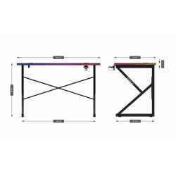 Bureau Huzaro HZ-Hero 1.7 RGB Black