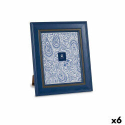 Cadre photo Verre Bleu...