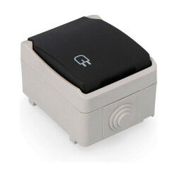 Socle de prise EDM Gris...