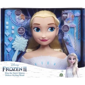 Tete a Coiffer Deluxe La Reine des Neiges 2 - Elsa - Disney Princesses