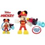 Figurine Pompier Mickey 15 cm - DISNEY - Jouet pour enfants des 3 ans - MCC20 - Articulée