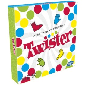 Hasbro Gaming - Twister - Jeu d'ambiance pour enfants - a partir de 6 ans