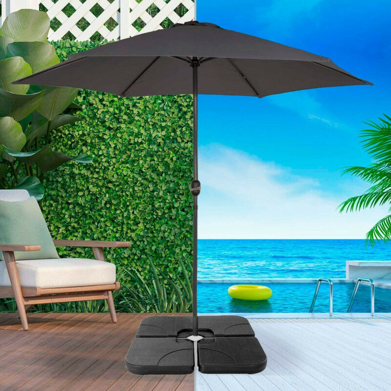 Base pour parapluie Aktive 50 x 7,5 x 50 cm Plastique