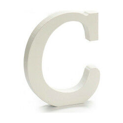 Lettre Pincello C Blanc 1,8 x 21 x 17 cm (12 Unités)