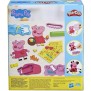 PLAY-DOH - Styles de Peppa Pig avec 9 Pots de pâte a modeler atoxique - 11 accessoires - jouet pour enfants - des 3 ans - Les hé