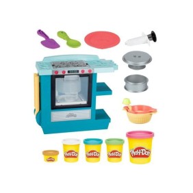 PLAY-DOH Le Gâteau d'anniversaire avec 5 Pots - Kitchen Creations - Pâte a modeler atoxique - pour enfants - des 3 ans