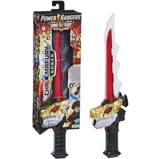 Sabre Power Rangers DinoFury Chromafury - Sonor et Lumineux - HASBRO - Pour Enfant - Extérieur