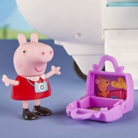 L'avion de Peppa Pig - Peppa's Adventures - avec 1 figurine Mlle Rabbit