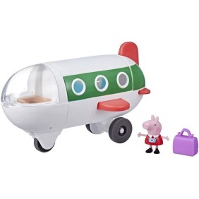 L'avion de Peppa Pig - Peppa's Adventures - avec 1 figurine Mlle Rabbit