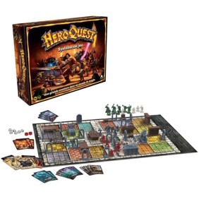 Heroquest Systeme de Jeu - Jeu d'aventures fantastiques styles donjon - Jeu de société - A partir de 14 Ans, 2 a 5 Joueurs