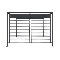 Pergola DKD Home Decor Gris 300 x 300 x 230 cm Acier