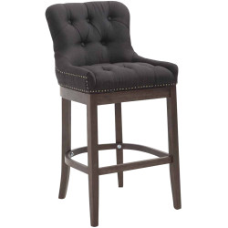 Tabouret de bar en tissu...