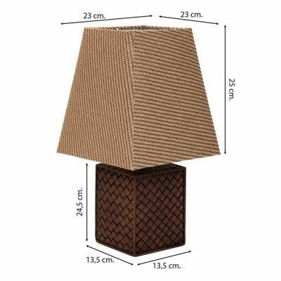 Lampe de bureau Alexandra House Living Marron Polyrésine 220-240 V 13 x 24 x 13 cm