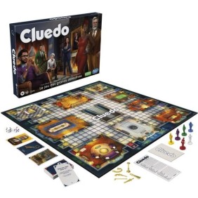 Cluedo Classic Refresh - Jeu de société de réflexion et stratégie - nouvelle version - Des 8 ans