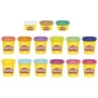 Play-Doh Coffret de 15 pots couleurs classiques de pâte a modeler, pour enfants