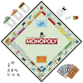 Monopoly Classique - Jeu pour la famille et les enfants - 2 a 6 joueurs - des 8 ans