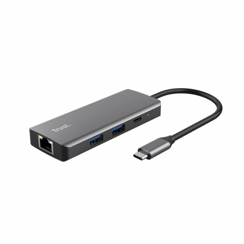 Hub USB Trust 24968 Argenté 20 cm