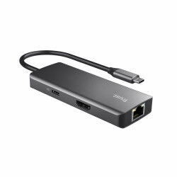 Hub USB Trust 24968 Argenté 20 cm