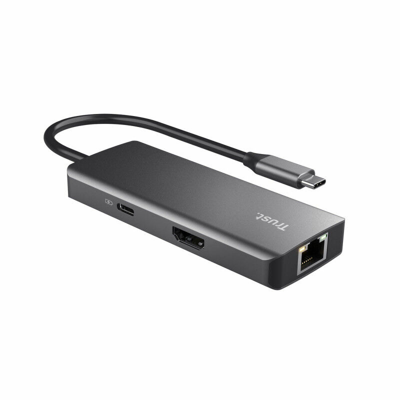 Hub USB Trust 24968 Argenté 20 cm