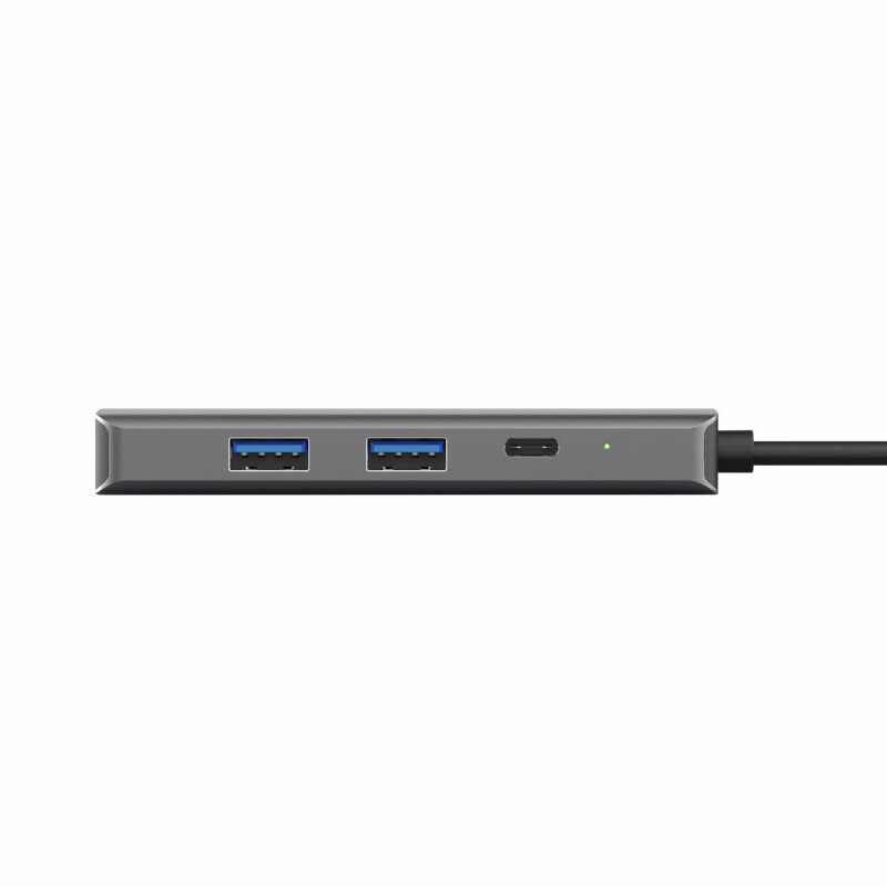 Hub USB Trust 24968 Argenté 20 cm