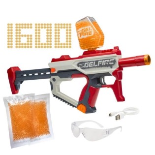 Blaster Nerf Pro Gelfire Mythic - 1600 billes hydratées, lunettes de protection et batterie rechargeable