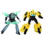 Figurines Cyber-Combiner Bumblebee et Mo Malto, jouets interactifs pour filles et garçons,Transformers EarthSpark, des 6 ans